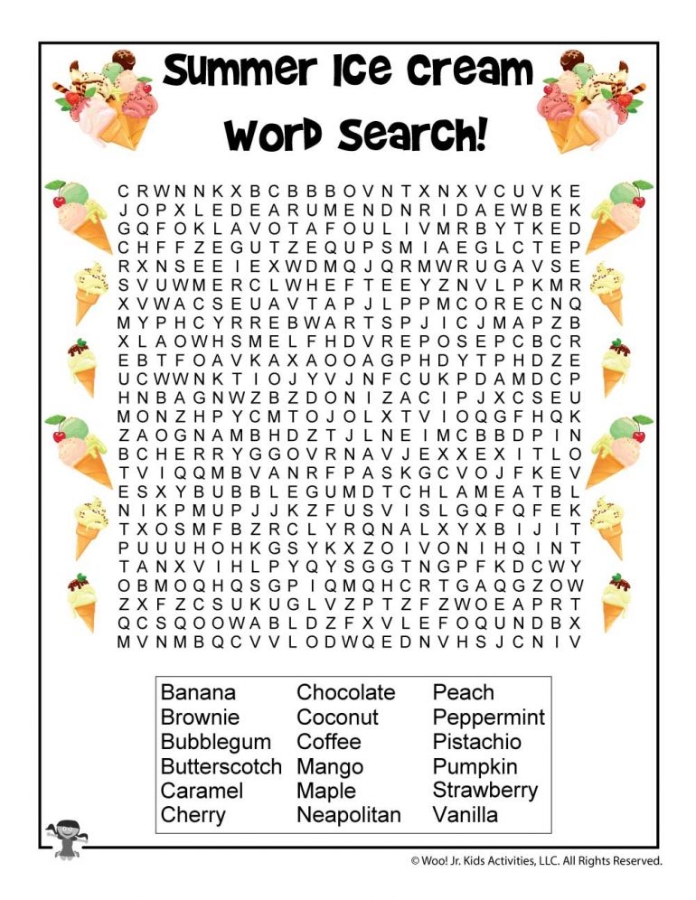 Summer Word Searches And Summer Word Puzzles Woo Jr Kids Activities Summer Word Searches And Summer Word Puzzles Woo Jr Kids Activities