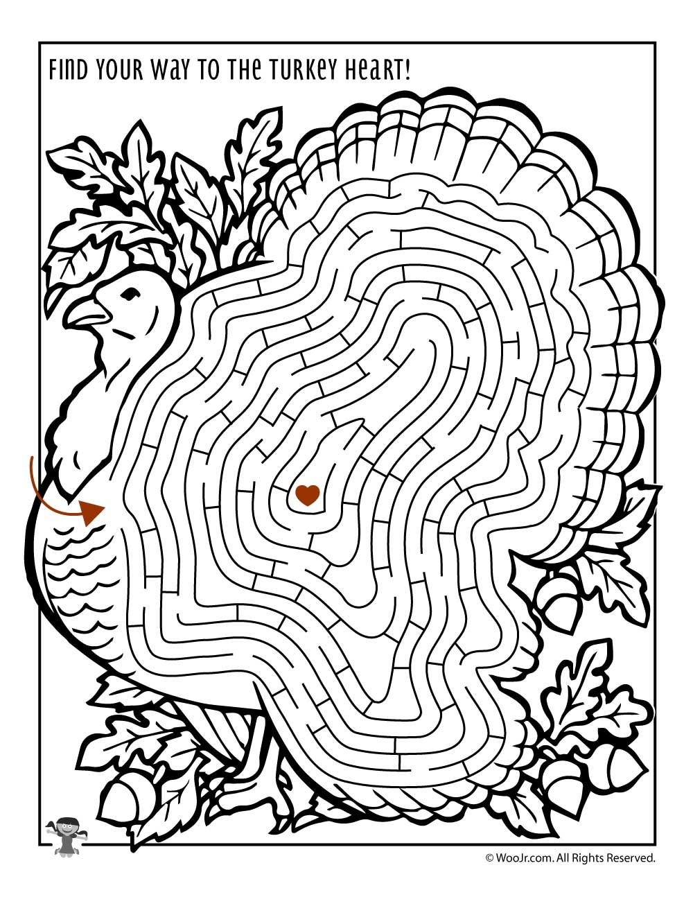 Thanksgiving Puzzles Free Printable