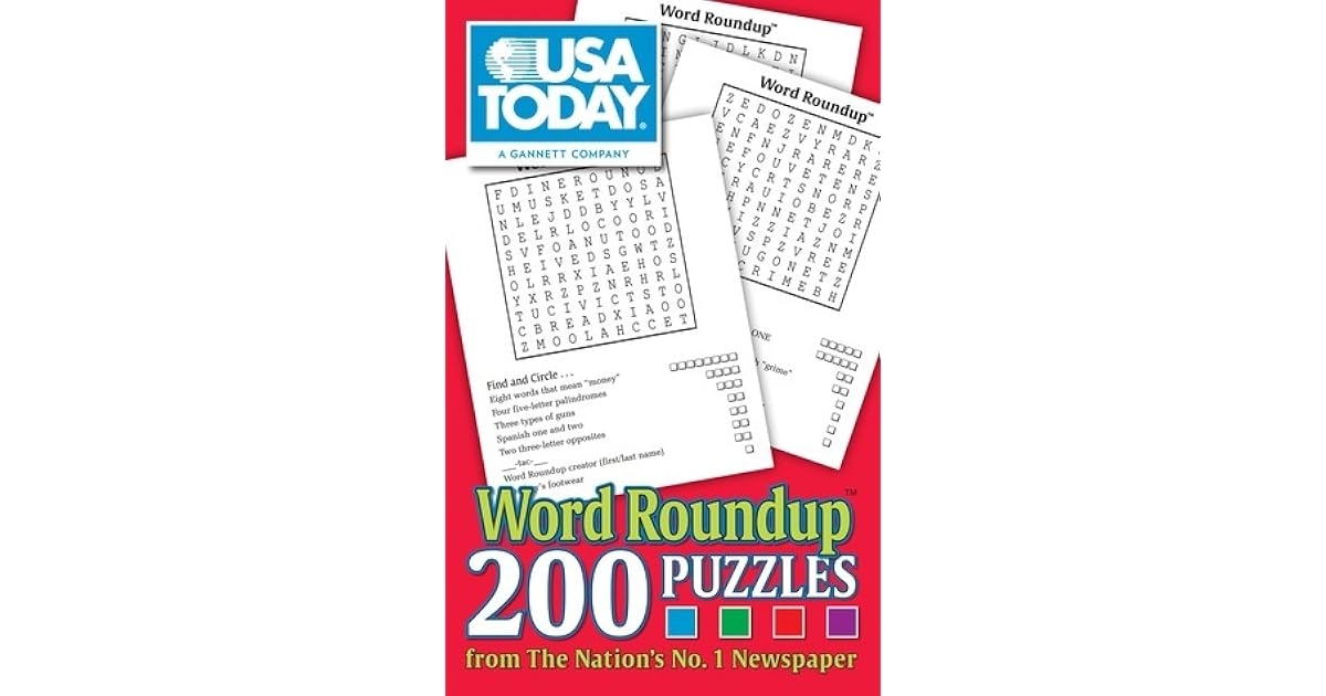 USA TODAY Word Roundup 200 Puzzles From The Nation 39 s No 1 Newspaper 