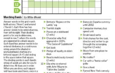 Wapo Crossword Puzzles Printable Crossword Puzzles Online