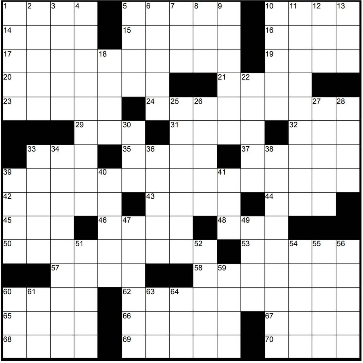 Washington Post Sunday Crossword Puzzle Printable Printable Crossword 